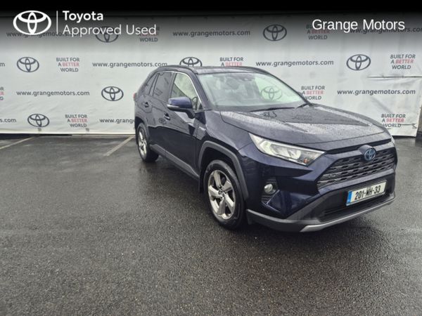 Toyota RAV4 SUV, Petrol Hybrid, 2020, Blue