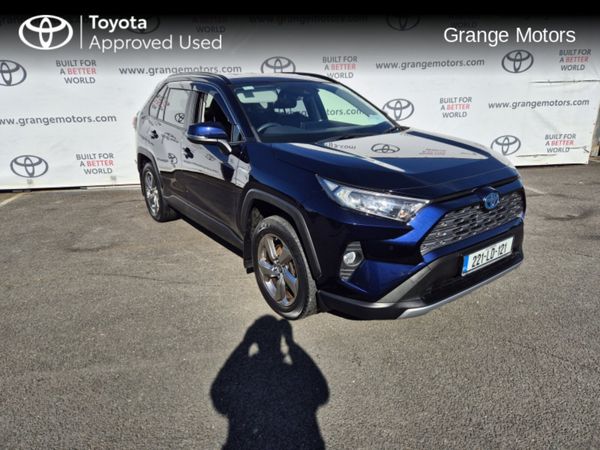 Toyota RAV4 SUV, Petrol Hybrid, 2022, Blue