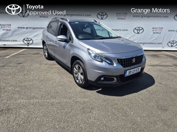 Peugeot 2008 Estate, Petrol, 2018, Grey