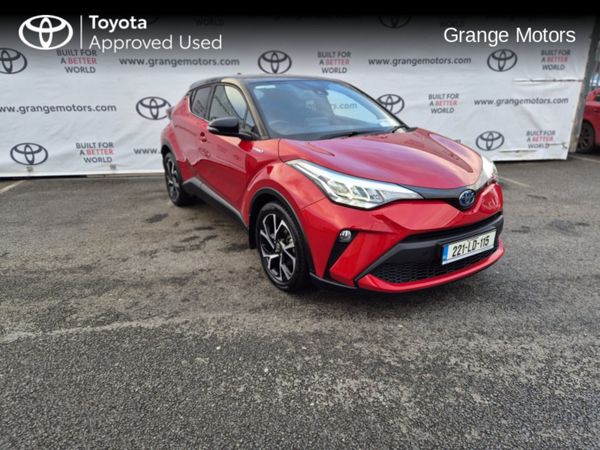 Toyota C-HR SUV, Petrol Hybrid, 2022, Red