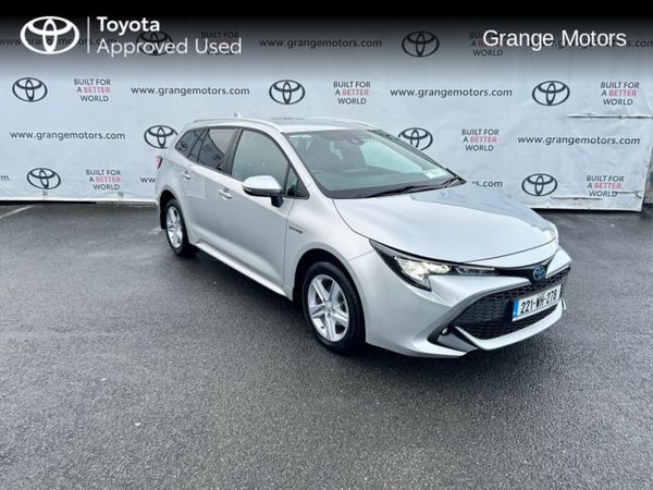 Toyota Corolla Estate, Petrol Hybrid, 2022, Silver
