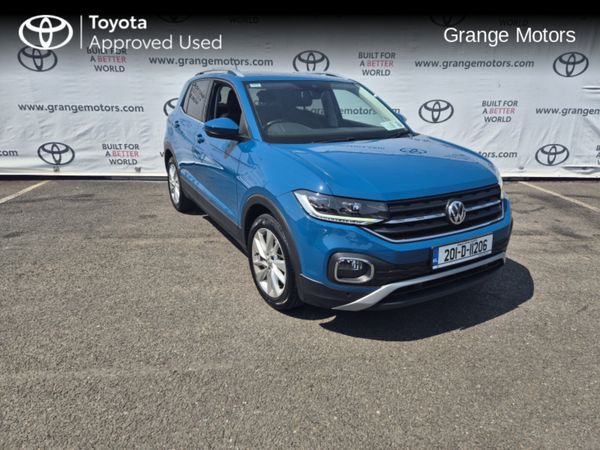 Volkswagen T-Cross Estate, Petrol, 2020, Blue