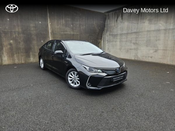 Toyota Corolla Saloon, Petrol Hybrid, 2022, Black