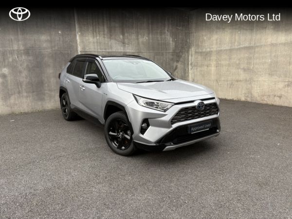 Toyota RAV4 SUV, Petrol Hybrid, 2021, Grey
