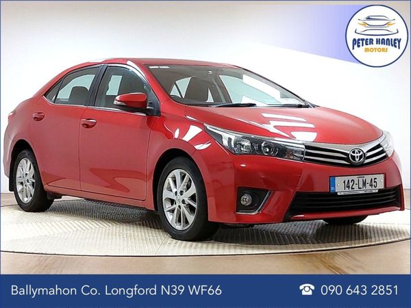 Toyota Corolla Saloon, Diesel, 2014, Red