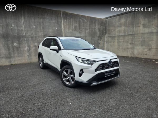 Toyota RAV4 SUV, Petrol Hybrid, 2022, White