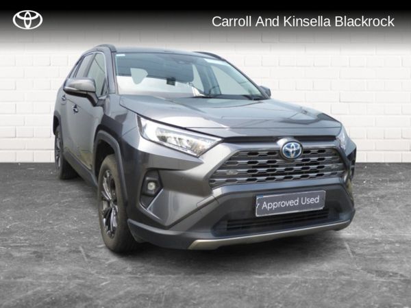 Toyota RAV4 SUV, Petrol Hybrid, 2022, Grey