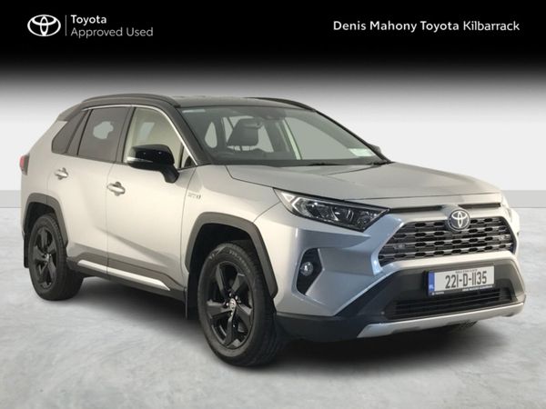 Toyota RAV4 SUV, Petrol Hybrid, 2022, Grey