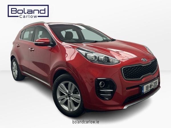 Kia Sportage SUV, Diesel, 2018, Red