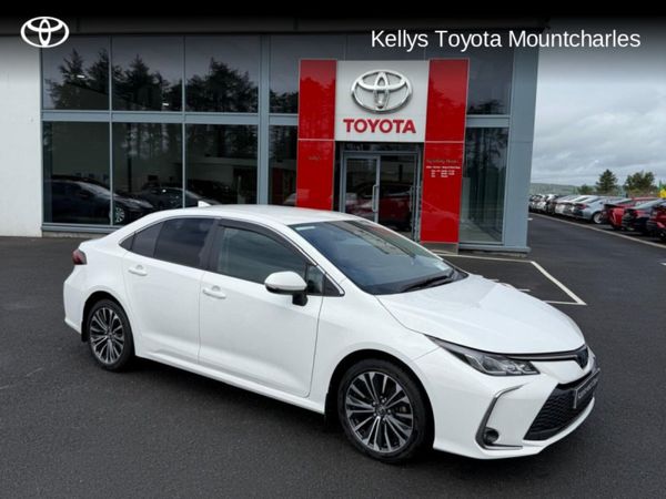 Toyota Corolla Saloon, Petrol Hybrid, 2024, White