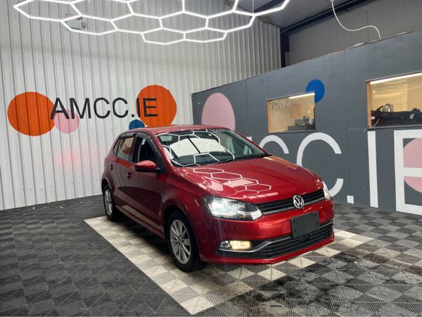 Volkswagen Polo Hatchback, Petrol, 2016, Red