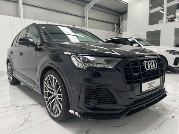 Audi Q7 SUV, Petrol Hybrid, 2021, Black