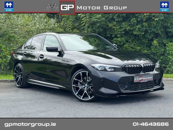 BMW 3-Series Saloon, Petrol Plug-in Hybrid, 2024, Black