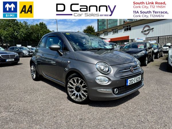 Fiat 500 Hatchback, Petrol, 2020, Grey