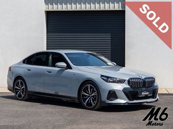BMW 5-Series Saloon, Hybrid, 2024, Grey