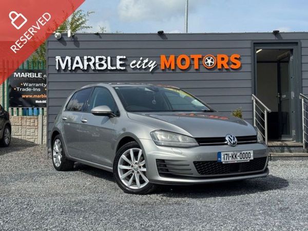Volkswagen Golf Hatchback, Petrol, 2017, Blue