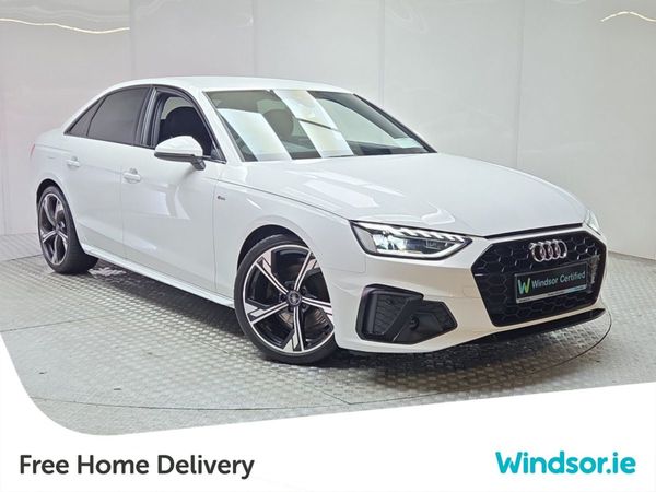 Audi A4 Saloon, Diesel, 2023, White