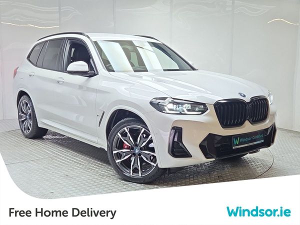 BMW X3 SUV, Petrol Plug-in Hybrid, 2024, White
