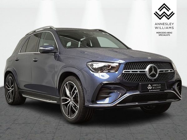 Mercedes-Benz GLE SUV, Diesel Plug-in Hybrid, 2023, Blue