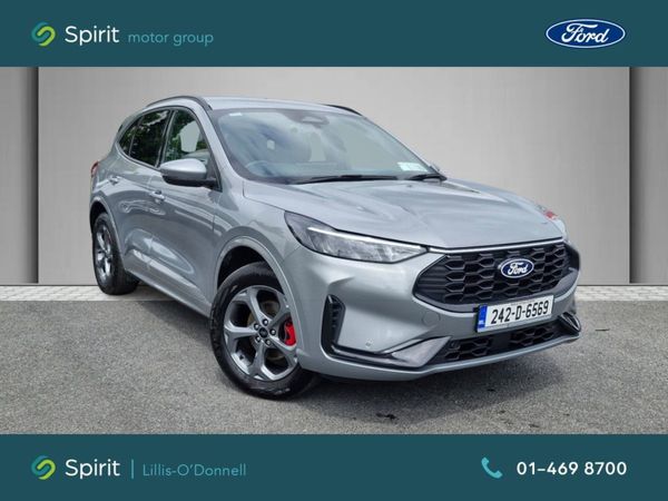 Ford Kuga SUV, Petrol Plug-in Hybrid, 2024, Grey
