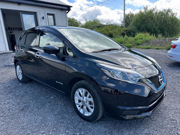 Nissan Note Hatchback, Petrol Hybrid, 2019, Black