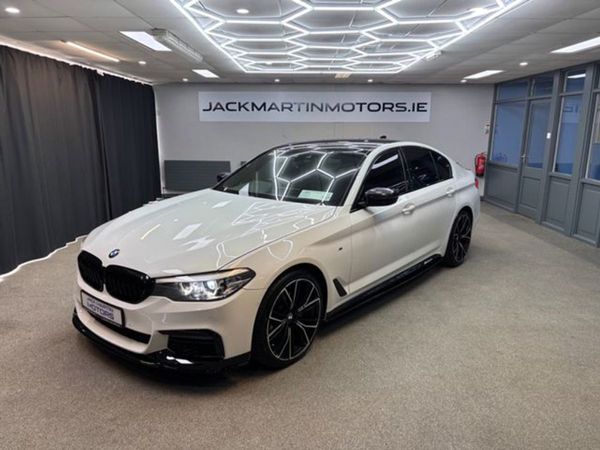 BMW 5-Series Saloon, Diesel, 2019, White