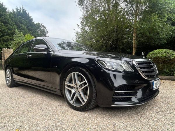 Mercedes-Benz S-Class Saloon, Petrol Plug-in Hybrid, 2020, Black