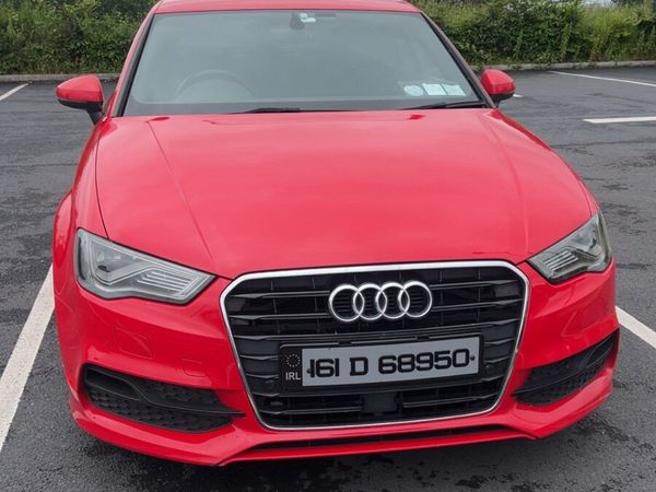 Audi A3 Saloon, Petrol, 2016, Red