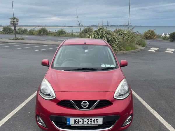 Nissan Micra Hatchback, Petrol, 2016, Red