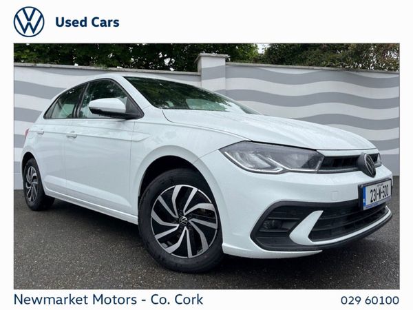 Volkswagen Polo Hatchback, Petrol, 2023, White