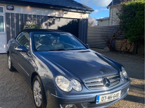 Mercedes-Benz CLK Convertible, Petrol, 2007, Blue