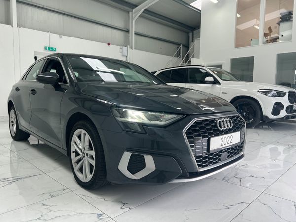 Audi A3 Hatchback, Petrol Hybrid, 2022, Grey