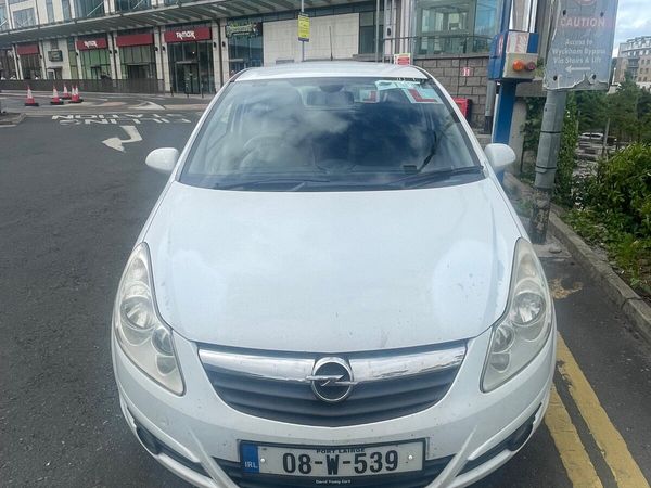 Opel Corsa Hatchback, Petrol, 2008, White