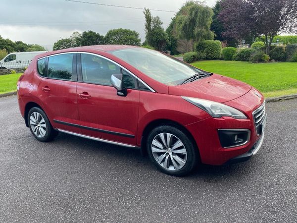 Peugeot 3008 SUV, Diesel, 2014, Red