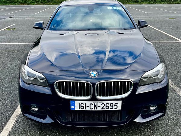 BMW 5-Series Saloon, Diesel, 2016, Black