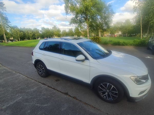 Volkswagen Tiguan SUV, Diesel, 2018, White