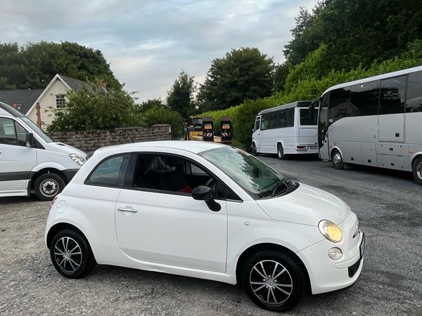 Fiat 500 Hatchback, Petrol, 2011, White
