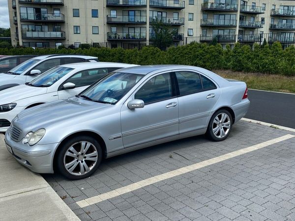 Mercedes-Benz C-Class Saloon, Petrol, 2004, Silver