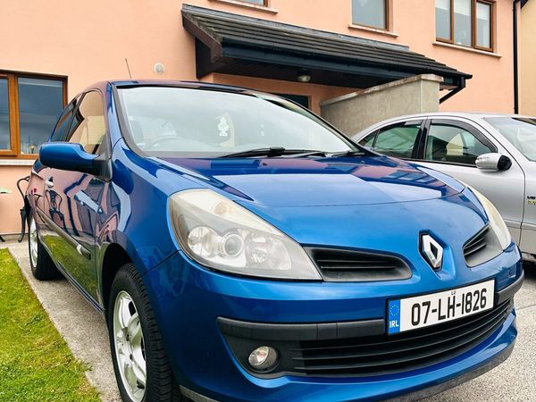 Renault Clio Hatchback, Petrol, 2007, Blue