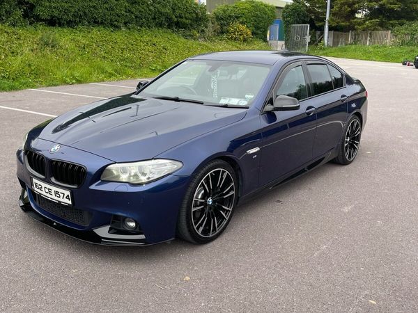 BMW 5-Series Saloon, Diesel, 2016, Blue