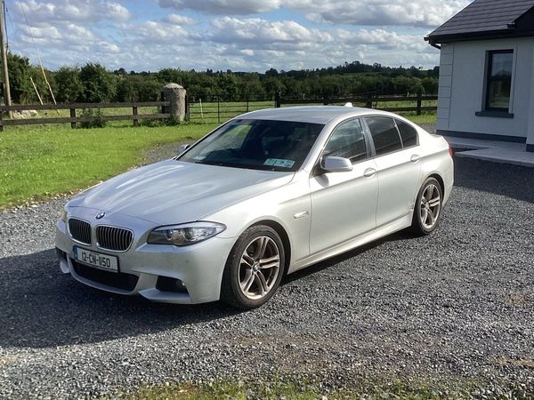 BMW 5-Series Saloon, Diesel, 2012, Silver