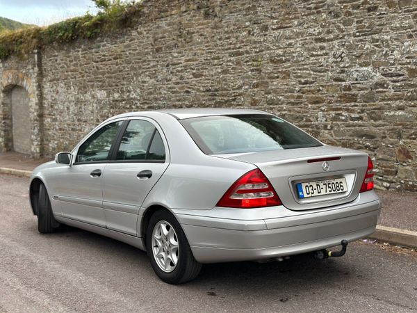 Mercedes-Benz C-Class Saloon, Petrol, 2003, Silver