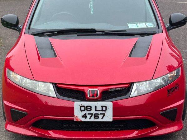 Honda Civic Hatchback, Petrol, 2008, Red