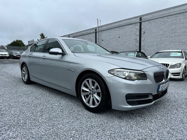 BMW 5-Series Saloon, Diesel, 2015, Silver