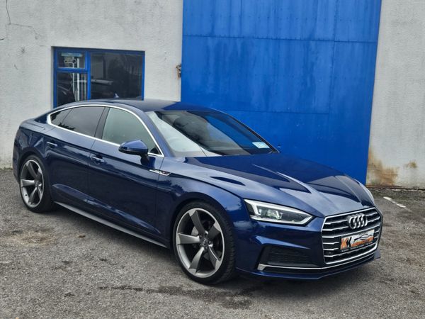Audi A5 Hatchback, Diesel, 2017, Blue