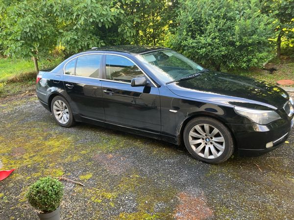 BMW 5-Series Saloon, Diesel, 2008, Black