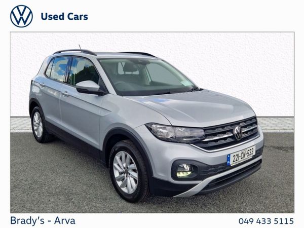 Volkswagen T-Cross Estate, Petrol, 2022, Grey