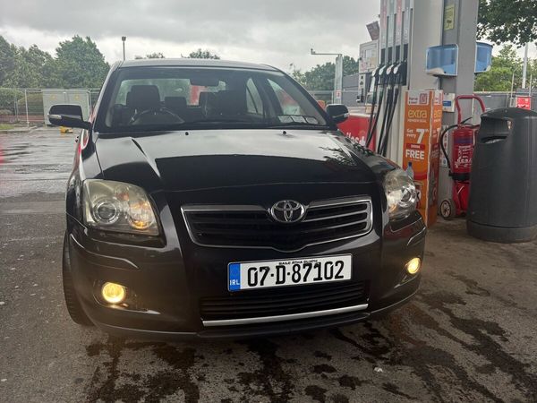 Toyota Avensis Saloon, Petrol, 2007, Black