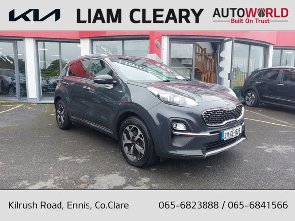 Kia Sportage MPV, Diesel Hybrid, 2021, Grey