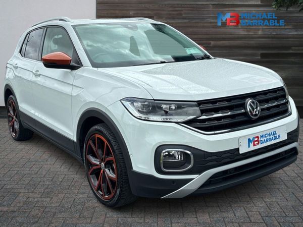 Volkswagen T-Cross SUV, Petrol, 2020, White